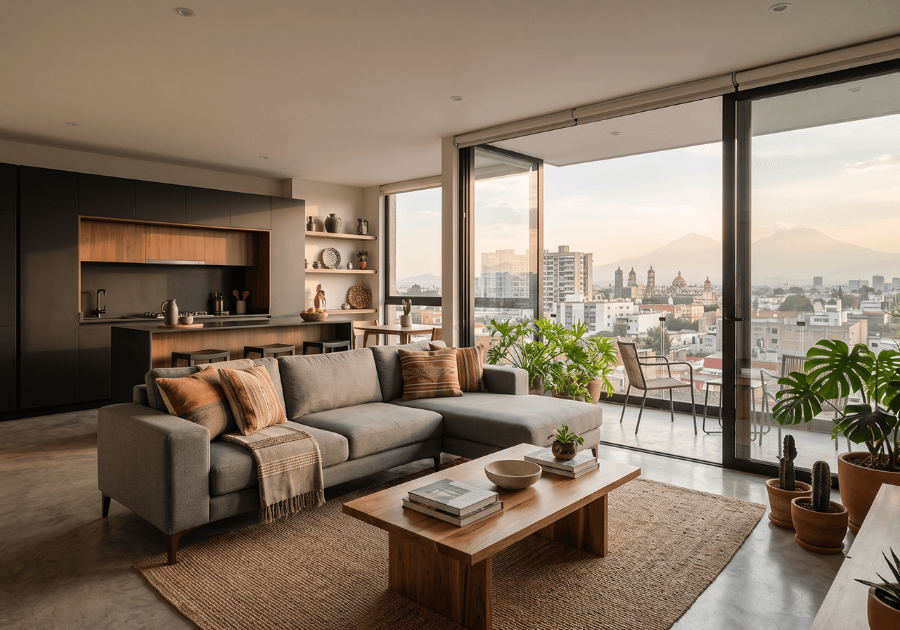 Rentar departamento en Puebla: precios anunciados, zonas y qué revisar
